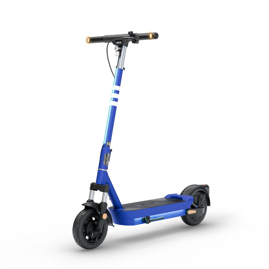 OKAI - Neon Ultra ES40 Dual-Suspension Electric Scooter w/ 43.5 Miles Max Operating Range & 24 mph Max Speed - Blue