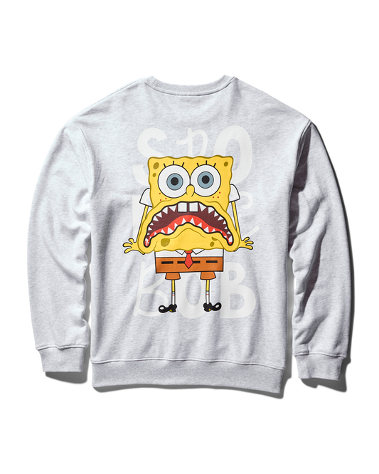 SPRAYGROUND PULLOVER CREW NECK SWEATSHIRT (LT GREY)