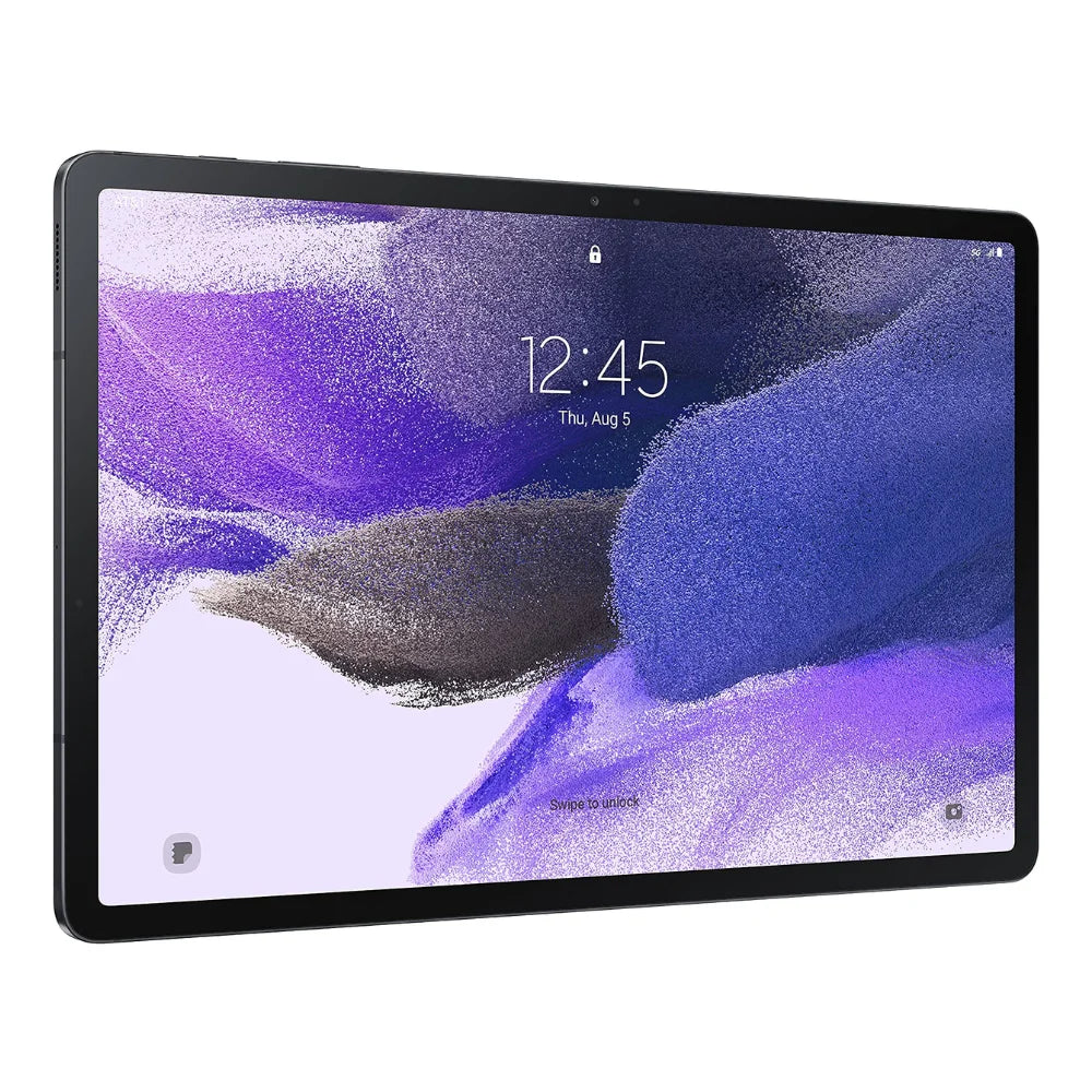Samsung - Galaxy Tab S7 FE - 12.4" 256GB - Wi-Fi - with S-Pen - Mystic Black - SM-T733NZKFXAR
