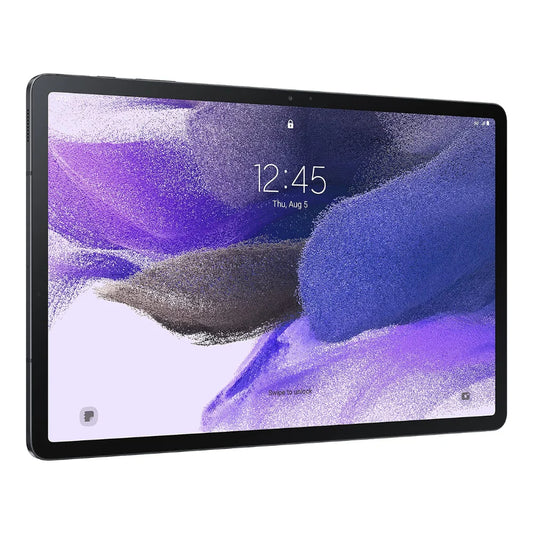 Samsung - Galaxy Tab S7 FE - 12.4" 256GB - Wi-Fi - with S-Pen - Mystic Black - SM-T733NZKFXAR