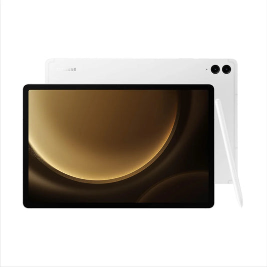 Samsung - Galaxy Tab S9 FE+ - 12.4 128GB - Wi-Fi - w/ S-Pen - Silver - SM-X610NZSAXAR