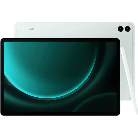 Samsung - Galaxy Tab S9 FE+ - 12.4" 256GB - Wi-Fi - with S-Pen - Mint - SM-X610NLGEXAR