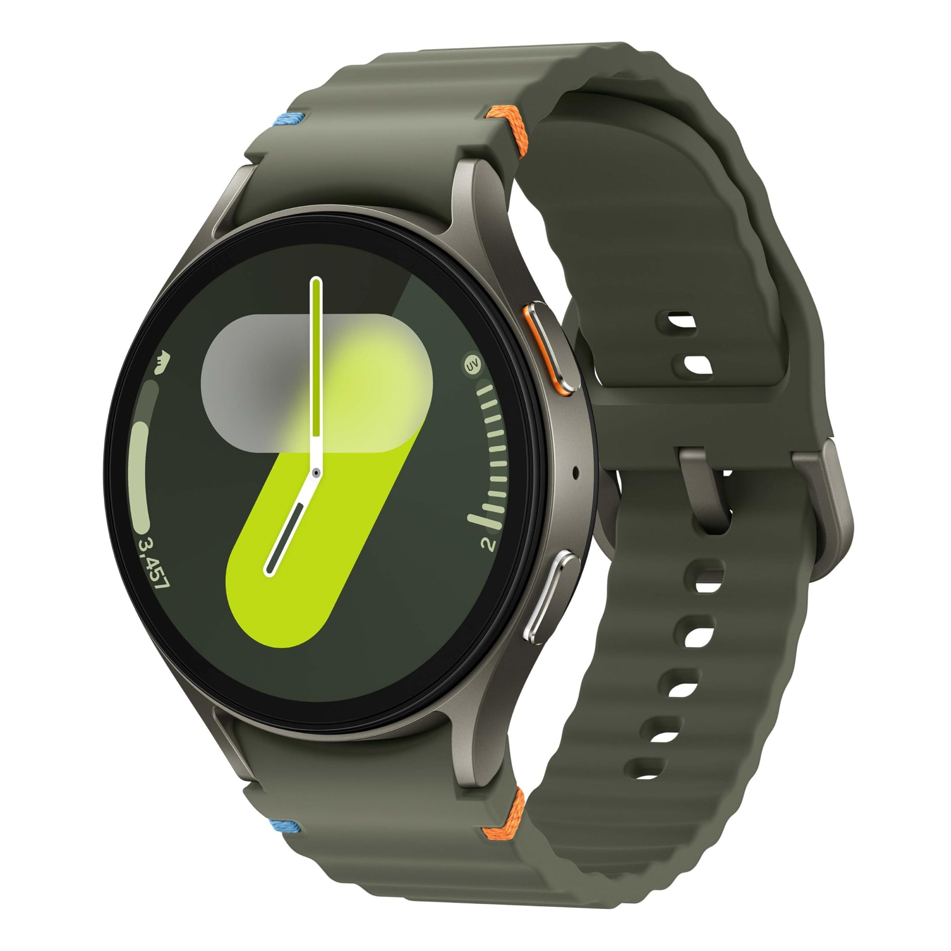 Samsung - Galaxy Watch7 Aluminum Smartwatch 44mm LTE - Green - SM-L310NZGAXAA