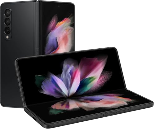 T-Mobile Locked Samsung Galaxy Z Fold3 5G - (256GB, Phantom Black) - SM-F926UZKAXAU