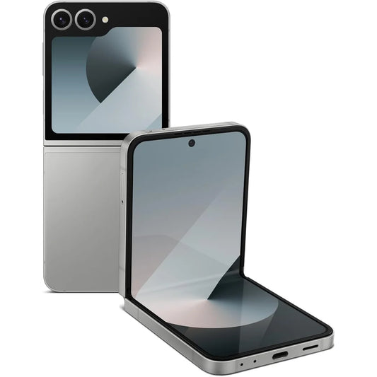 T-Mobile Samsung Galaxy Z Flip6 5G - 512GB - Silver Shadow - SM-F741UZSEXAU