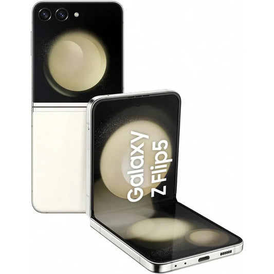 Unlocked Samsung Galaxy Z Flip5 5G - 256GB - Cream - SM-F731UZEAXAA