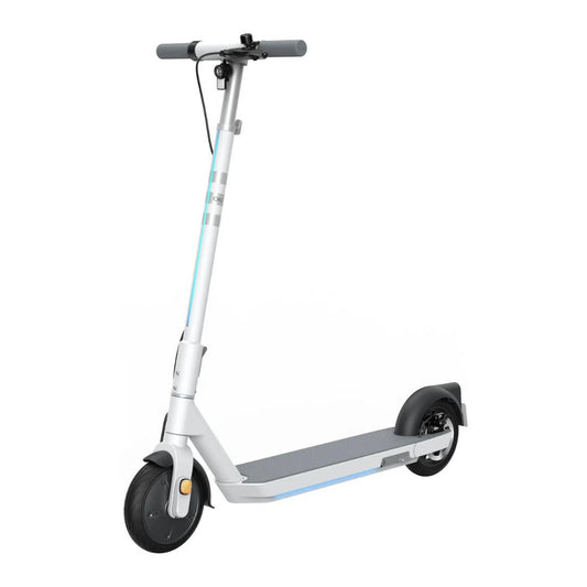 OKAI - Neon II Electric Scooter w/ 25 Miles Operating Range & 15.5 mph Max Speed - White - ES20-WHITE