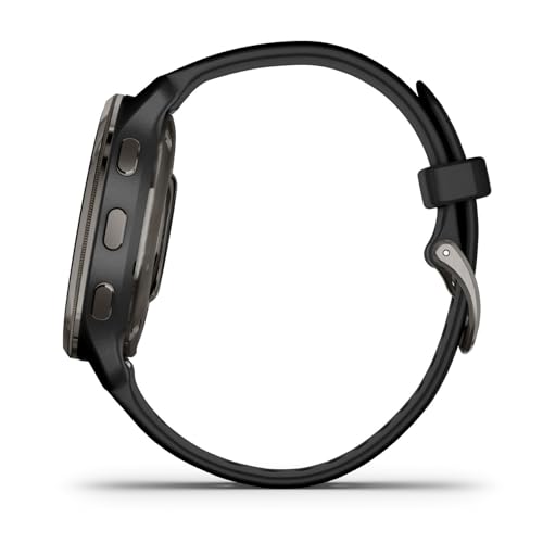 Garmin - Venu 2 Plus GPS Smartwatch 43 mm Fiber-reinforced polymer - Slate - 010-02496-01