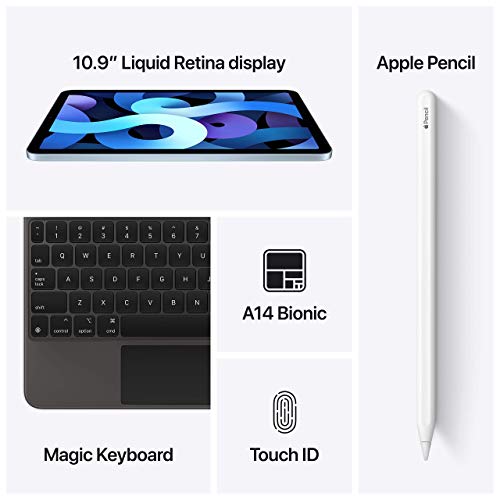 Apple iPad Air 10.9"" 4th Gen (2020) (Wi-Fi + Cellular) 64GB - Rose Gold - MYJ02LL/A