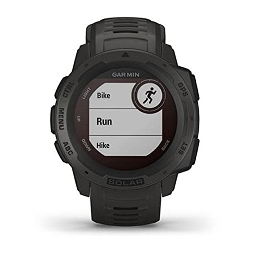 Garmin - Instinct Solar Rugged GPS Smartwatch 45mm Fiber Graphite - 010-02293-10