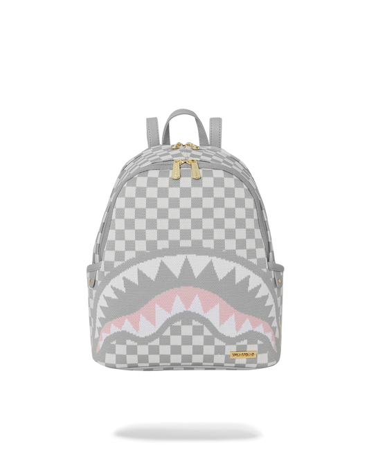 KNIT SHARKS IN PARIS IN CREAM SAVAGE BACKPACK
