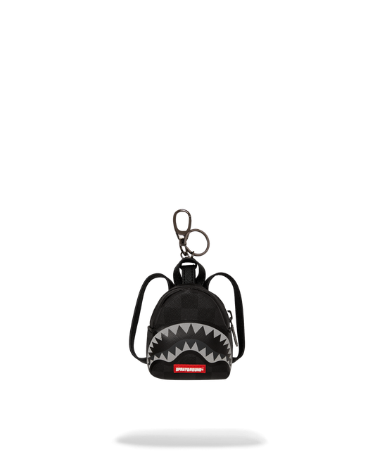 LIGHTS OUT SHARKS IN PARIS BACKPACK KEYCHAIN