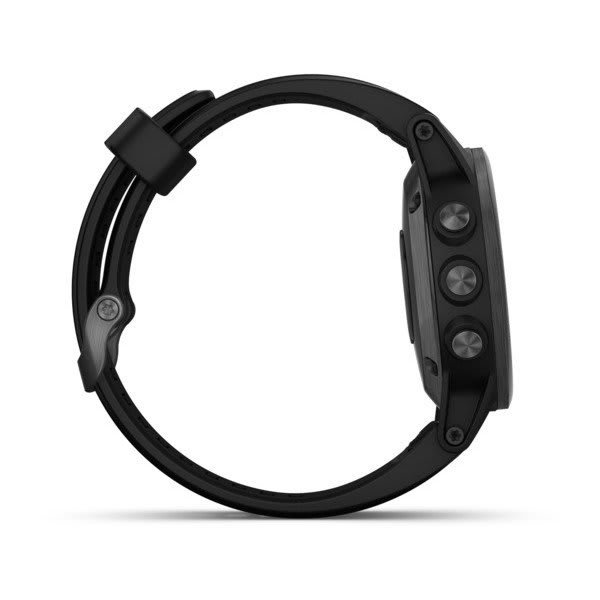 Garmin Fenix 5 Plus Sapphire Multisport GPS Watch Black/Black Band 47mm - 010-01988-00