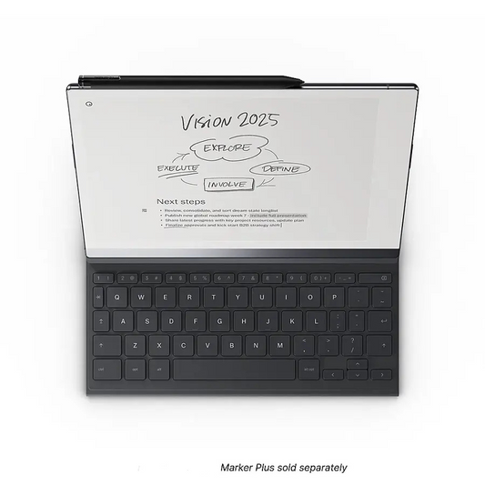 reMarkable 2 - 10.3 Paper Tablet with Ink Black Type Folio Keyboard Case (No Pen Included) RM113 / RM810