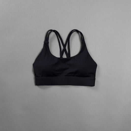 Alpha Black Classic Sports Bra (SALE)