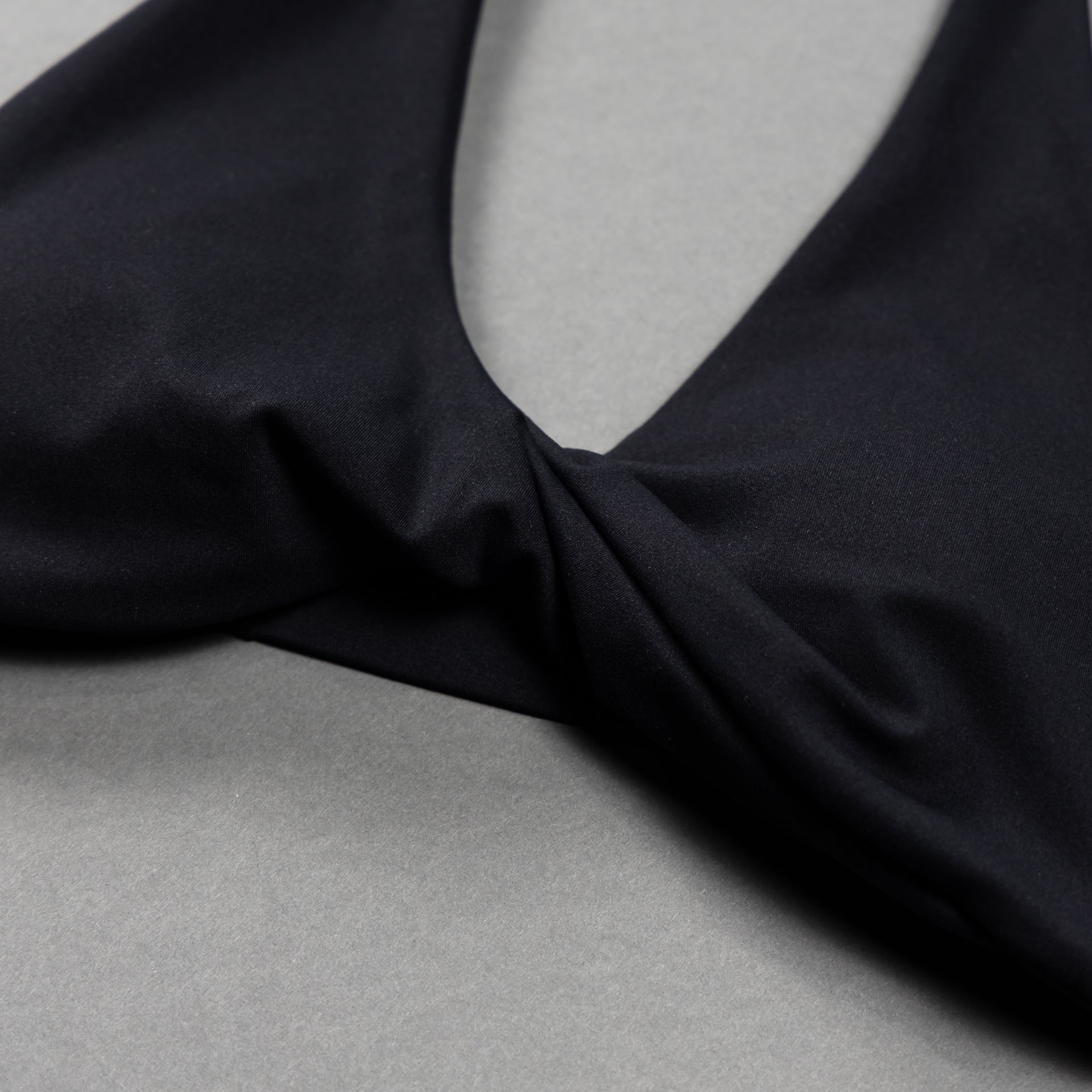 Alpha Black Halter Twist Bra (SALE)